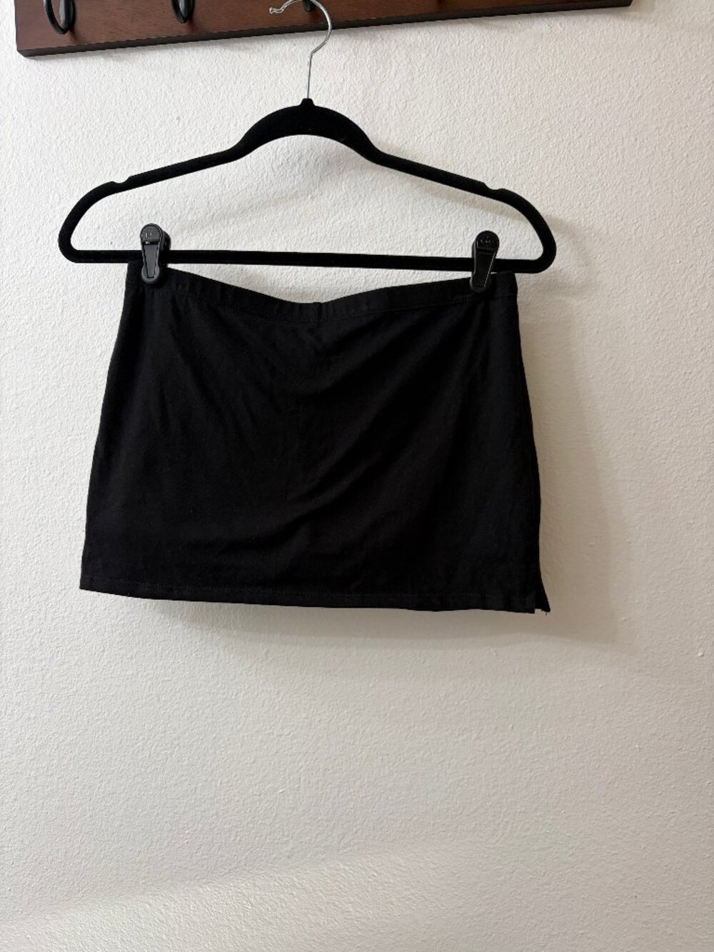 Tilly's Black Mini Skort Cotton Size XS